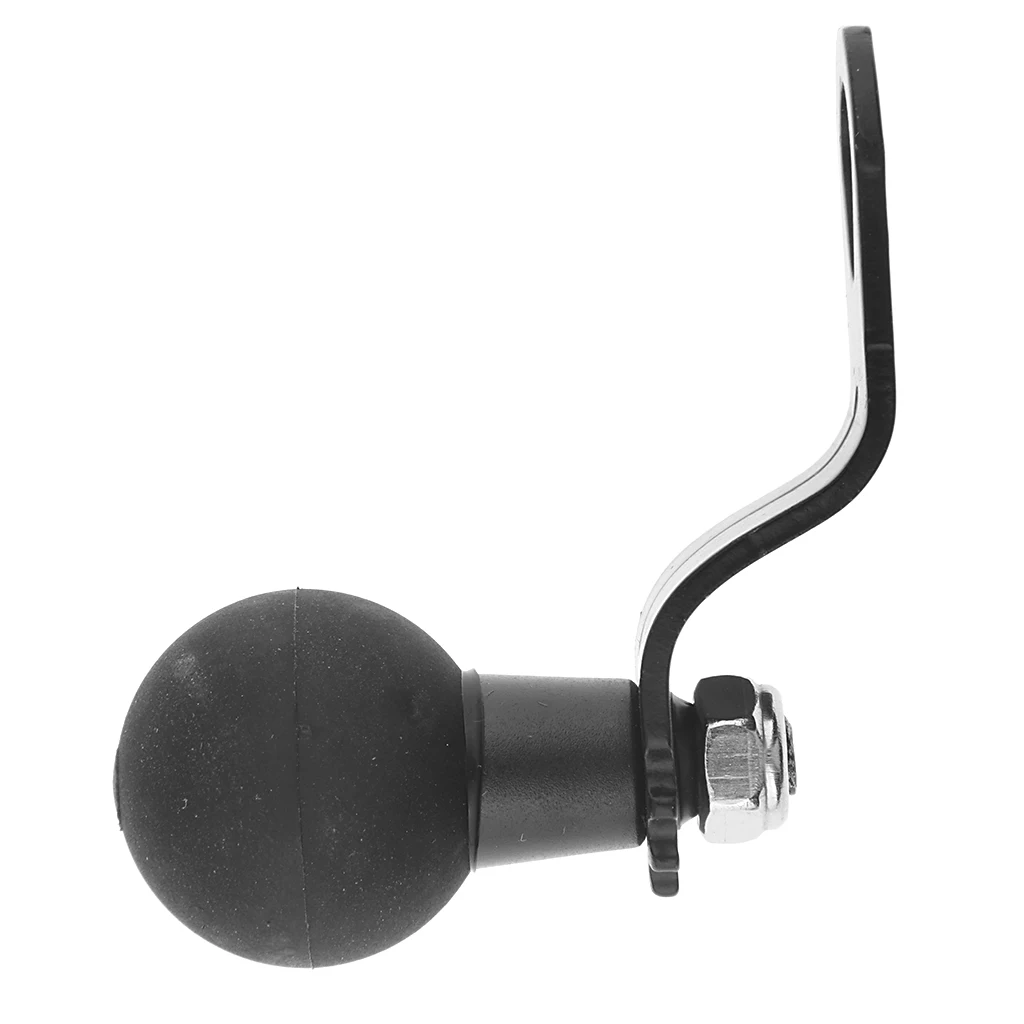 Stainless Steel 1'' Ball Arm Adapter for Motorcycle Rearview Mirror Fit 10mm Tube