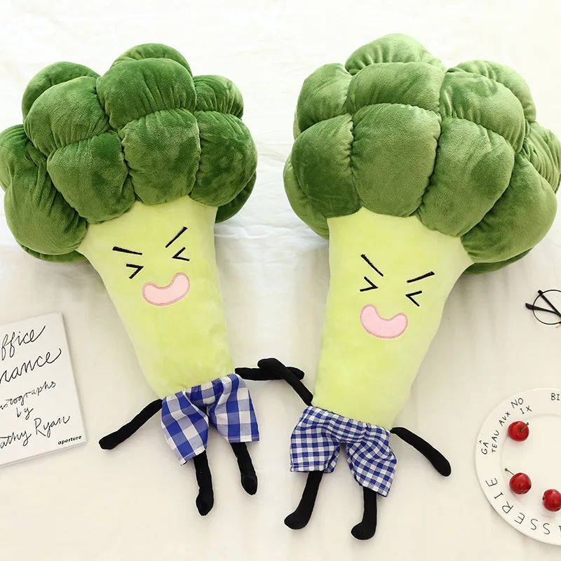 Vegetables Green Chinese onion Stuffed Toy Kids Girls Birthday Gift Soft Pillow