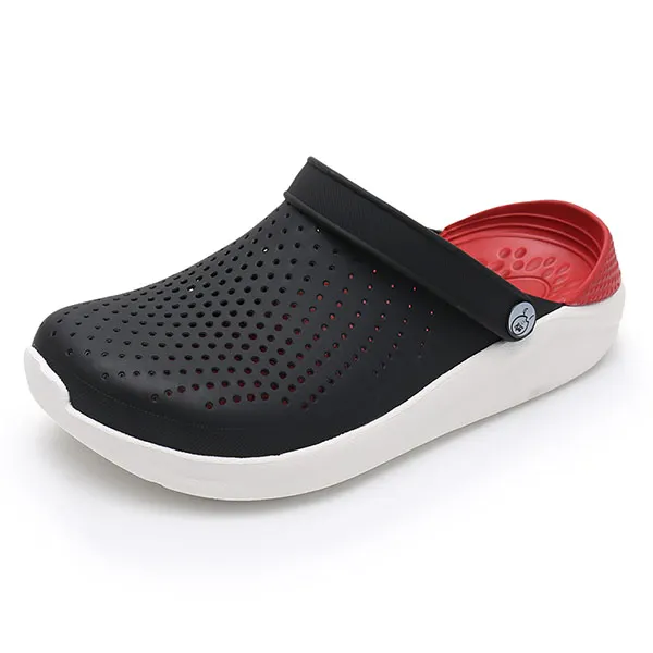 Xiaomi Youpin MELAMPUS/мужские сандалии, Тапочки, нескользящая пляжная обувь Baotou, пара босоножек на плоской подошве, 44 - Цвет: black40