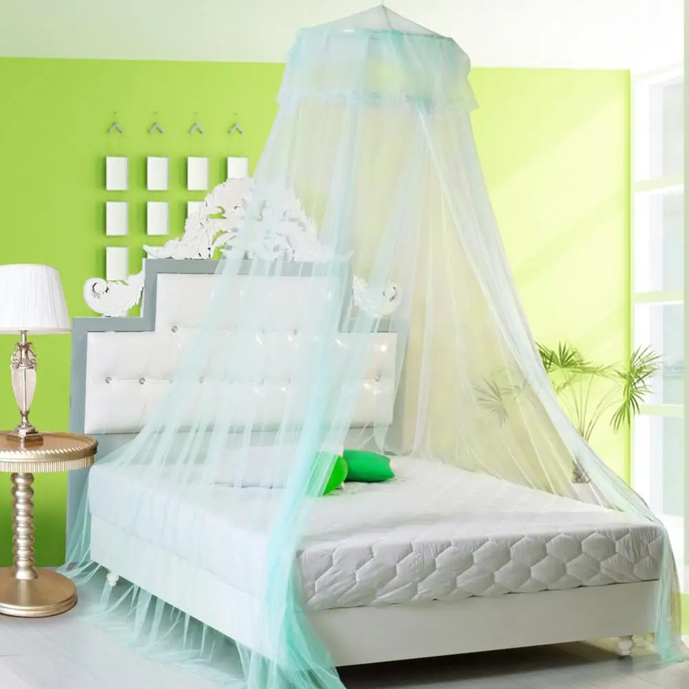 

Elegant Lace Mosquito Net Flower Dome Princess Bed Curtain Repellent Tent Insect Reject Canopy Kids Room Mosquito Fly Insect Net