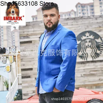 

Thin Section Plus Fat plus size Fat Man Suit Suit Male Occupation Pack Tooling Groom Wedding Best Man Tuan Suit
