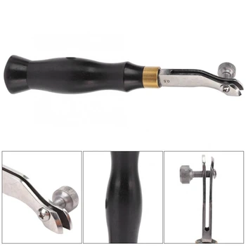

1pcs Adjustable Leather Edge Liner Handmade Leather Tool Edge Pressure Groove Scriber