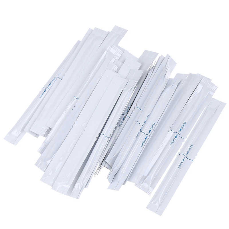 30 шт./компл. двойной головкой чистки ватных палочек, мокрый шт. пропитанная спиртом хлопковая ткань тампоны для очистки палка ручной стабилизатор для антисептик уход за кожей Чистка