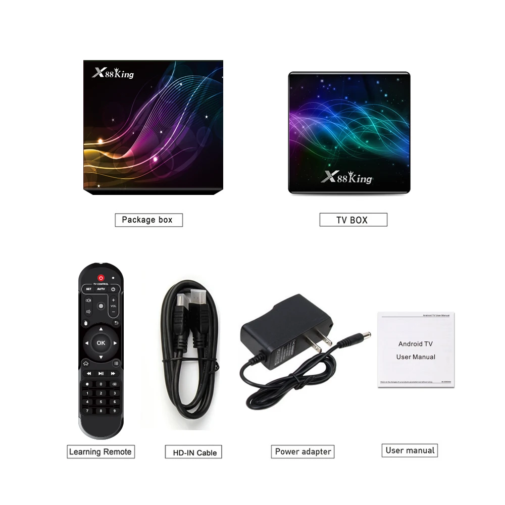 Smart tv Box S922X шестиядерный Mali-G52 MP6 GPU DDR4 128G Android 9,0 9 Bluetooth 5,0 2,4G 5G AP6256 телеприставка