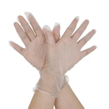 

PVC gloves anti-static oil-proof acid and alkali resistant gloves home factory laboratory food baking gloves