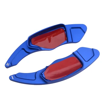 

1 Pair Blue Steering Wheel Shift Shifter Paddle Extension Fit For Kia Forte 2019 2020
