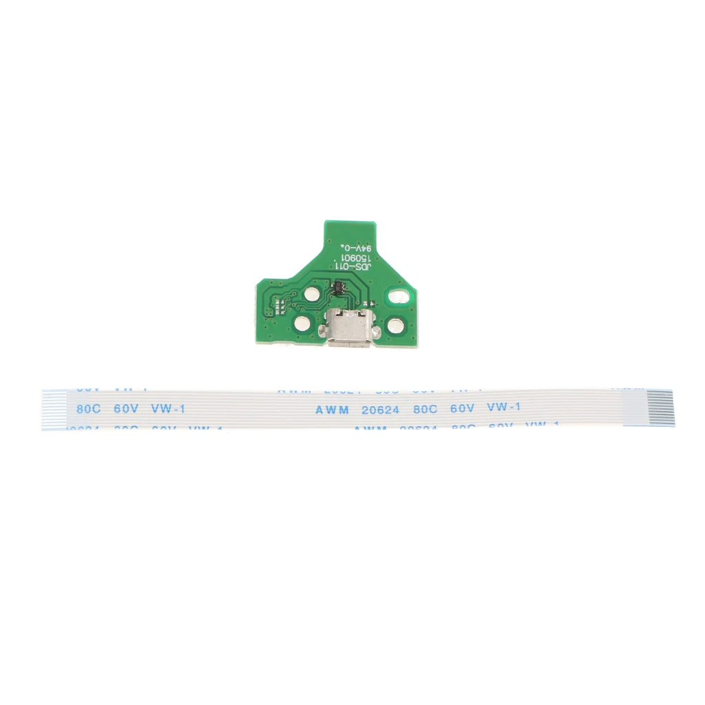 USB Charging Port Board With12 Pin Cable JDS-011 For SONY PS4 Controller