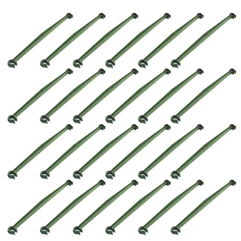 

24pcs 30mm Length Gardening Expandable Rods Plastic Connecting Rod Brackets for Cucumber Tomato Vine Plant