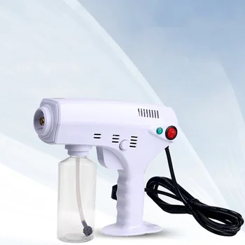 

Household Face Spray Tool Handheld Nano Sprayer Face Water Replenisher Beauty Instrument with Original US Plug without Light Whi