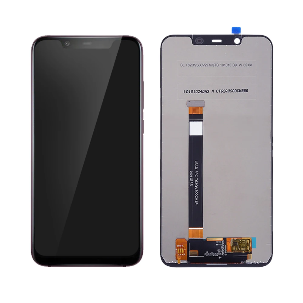Для NOKIA 8,1X7 lcd кодирующий преобразователь сенсорного экрана в сборе для Nokia X7 Замена дисплея TA-1119 TA-1121 TA-1128 TA-1131 TA