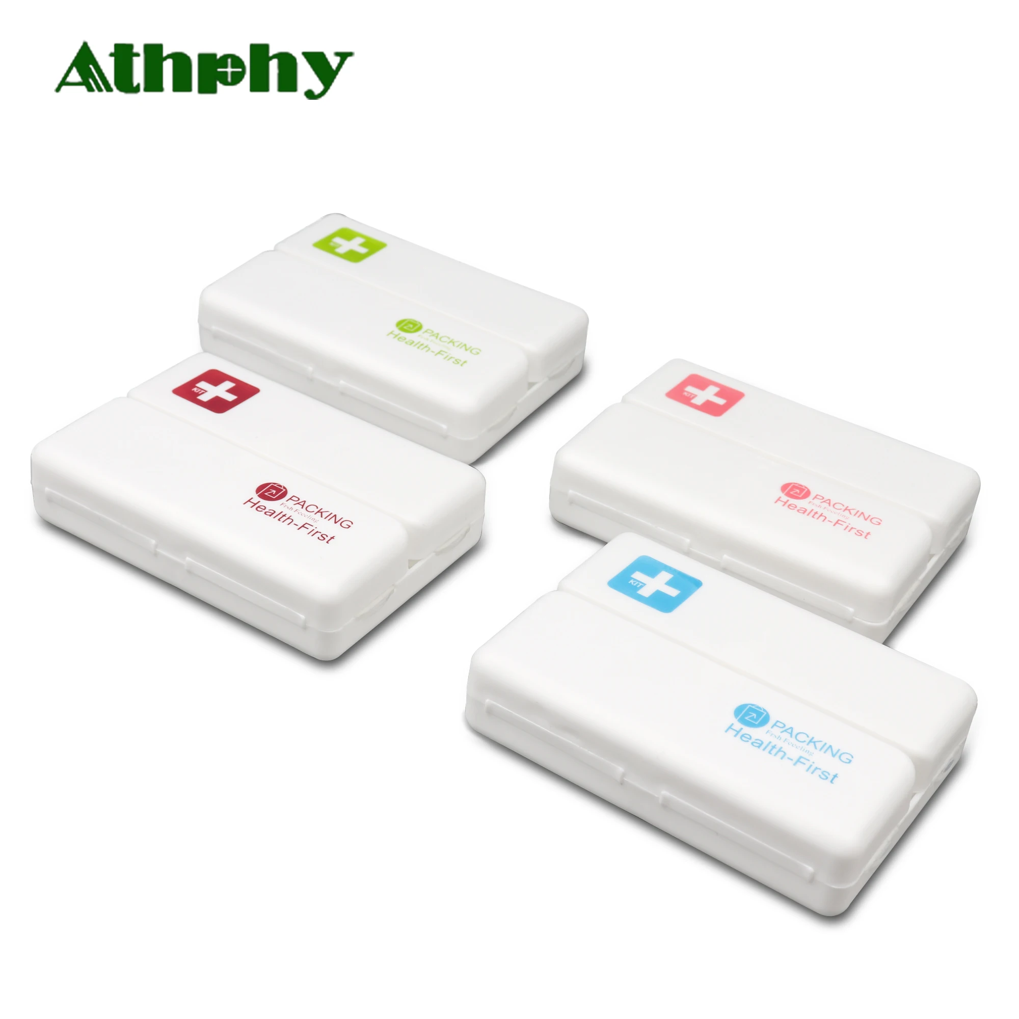 Athphy коробка для таблеток разветвители портативные мини медицинские напоминания