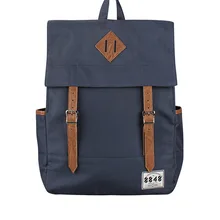 Корейский стиль холщовый рюкзак Европа и Америка средняя школа студентов школьная сумка мужская дорожная Повседневная Рюкзак WO мужская сумка