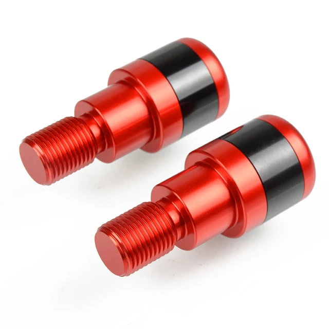 For Yamaha xjr 1200 1300 1995-2016 1996 1997 1998 2015 2014 Motorcycle Counterweight Handlebar Ends 7/8'' Handle Bar Cap Cover red