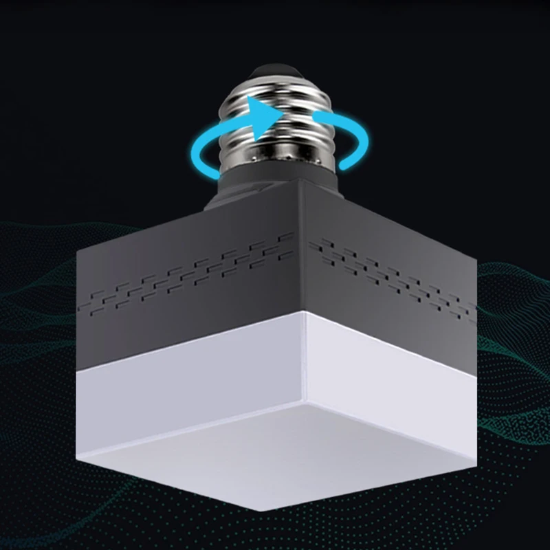 

E27 Square Shape Fixture Bulb Energy saving Lamp Replacement LED Light Indicator Home Decor for Living room Bedroom Kitchen
