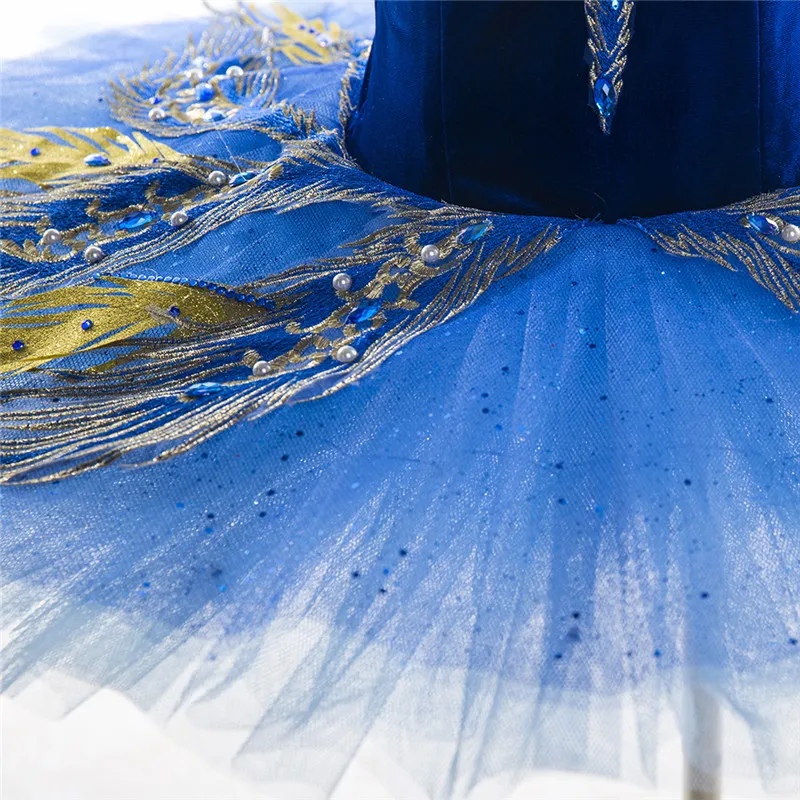 Exclusivo diseño en 3D de alta calidad profesional de las mujeres Pájaro Azul  Tutu de Ballet Disfraces - China El vestido y Tutu precio