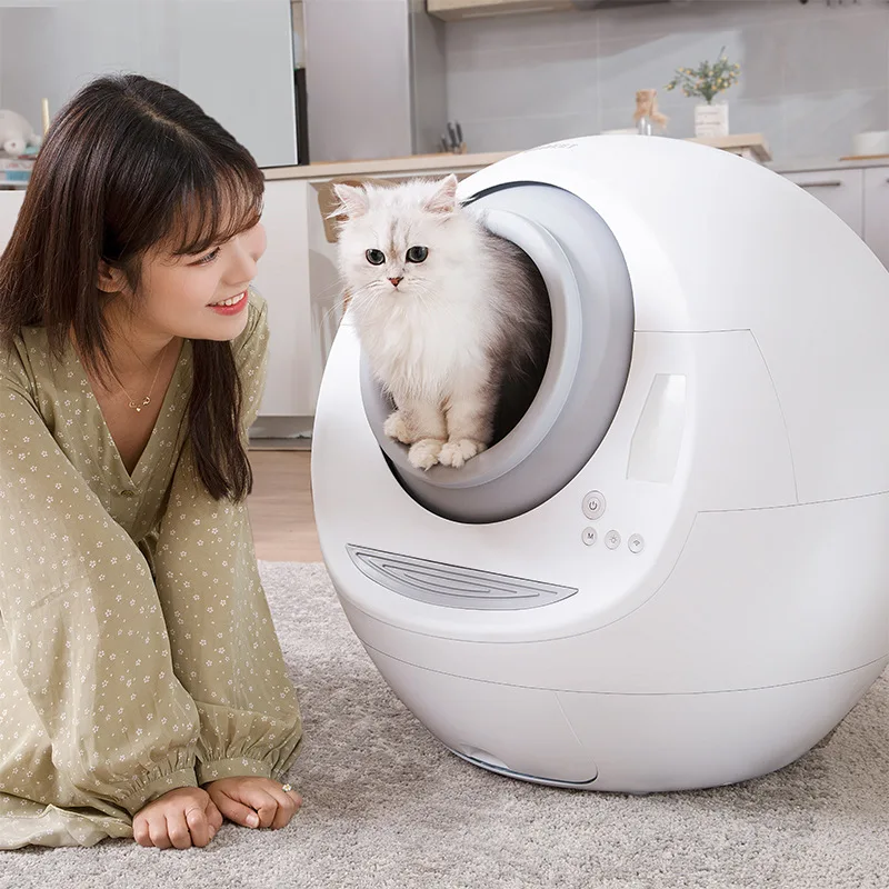 まとめ買い 自動スマート猫用グリッターボックス 完全に閉じた猫のトイレ Wifi リモコン デオドラントアプリ ペットの洗浄 購入公式店 Uinsaizu Ac Id