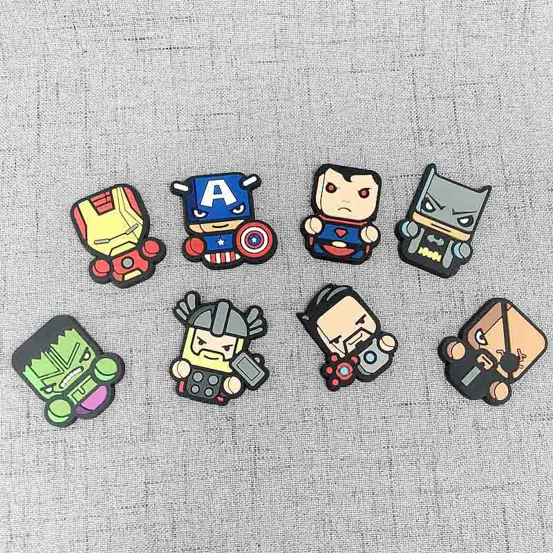 

8pcs Hero Marvel Avenger Cartoon Figure Fridge Magnets Souvenir Icon Sticker Refrigerator Magnet Xmas Gift Home Decor Kid Gift