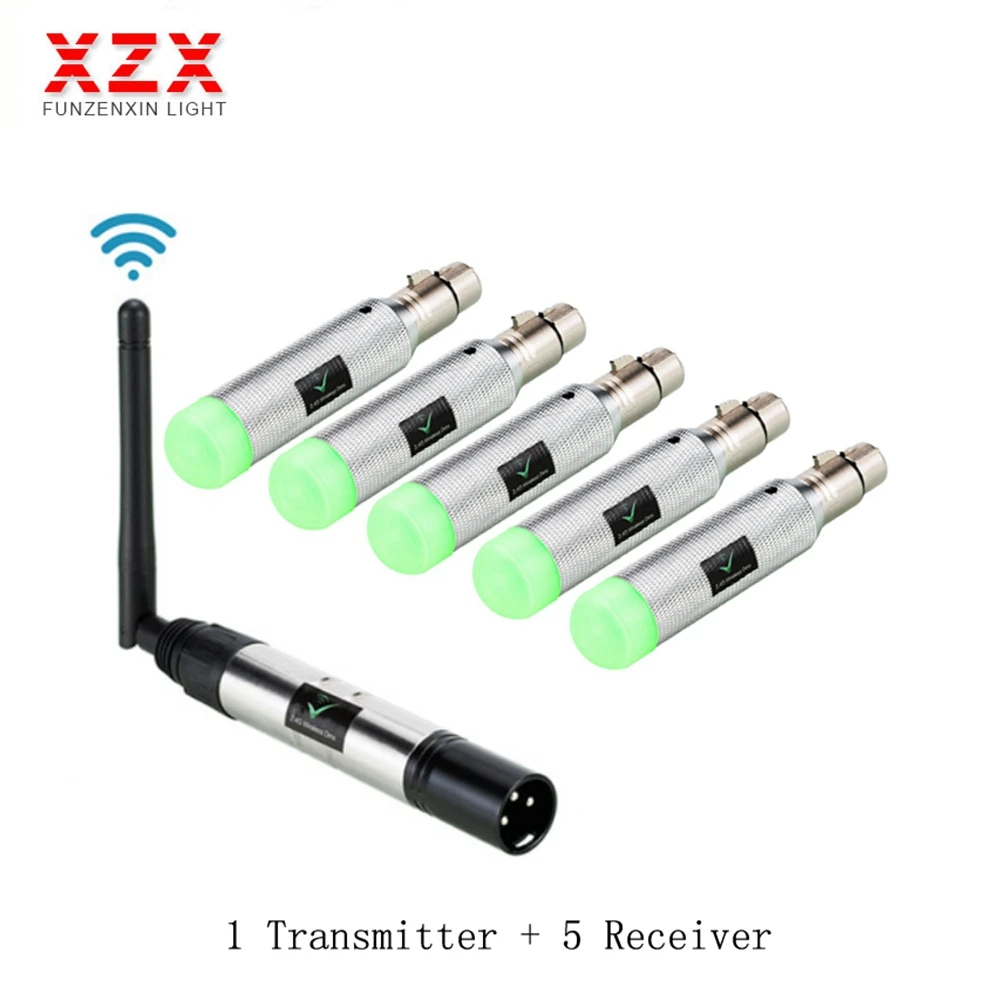 DMX512 Dfi контроллер 2 4G беспроводной передатчик приемник для дискотеки DJ вечерние