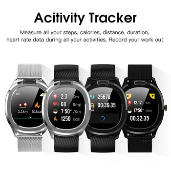 

Smart Watch Bluetooth 4 Health Tracker 1.3" Touch Screen Music Control Message Sleep Reminder For Android For IOS Multiple Modes