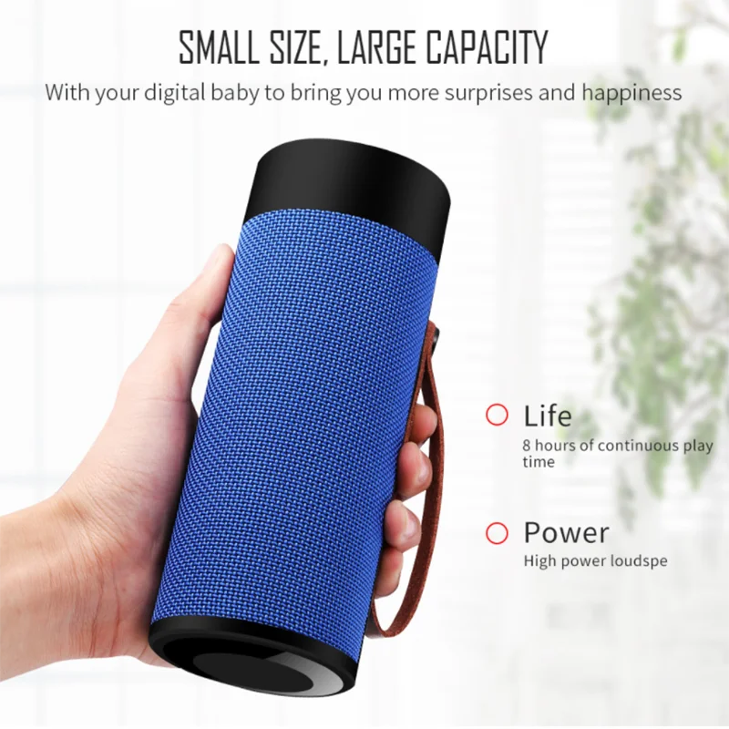 20 Вт портативный Bluetooth динамик беспроводной бас Колонка громкий динамик s водонепроницаемый Поддержка FM радио TF карта открытый динамик s Box