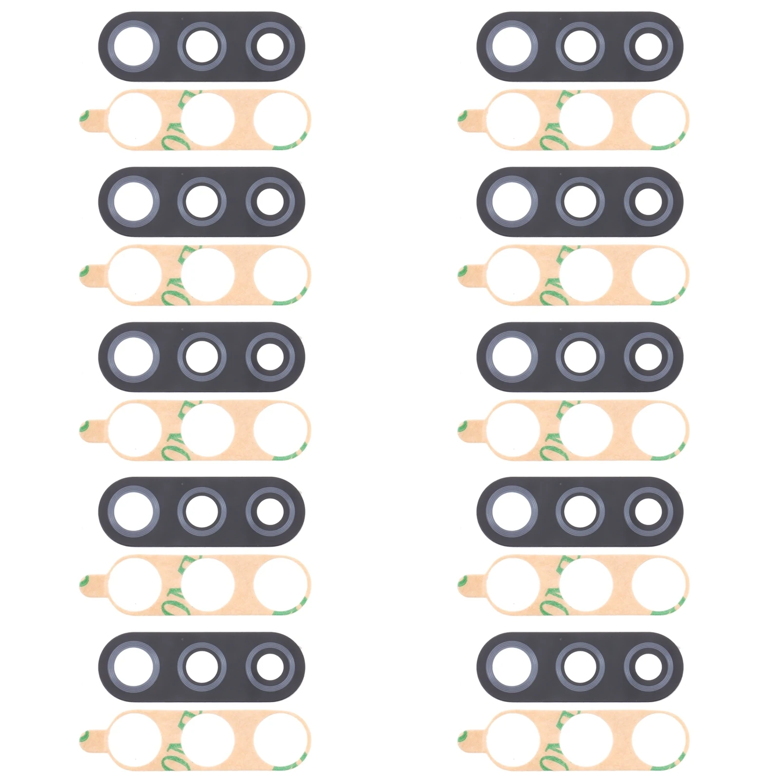 

10 PCS Back Camera Lens for Samsung Galaxy A11 SM-A115 Replacement Components Repair Parts