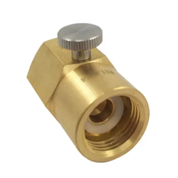 

Camping Outdoor Sport Bottle Drink Bottle Household Soda Bottle CO2 Connector Adapter for Filling Soda W21.8 to G1/2