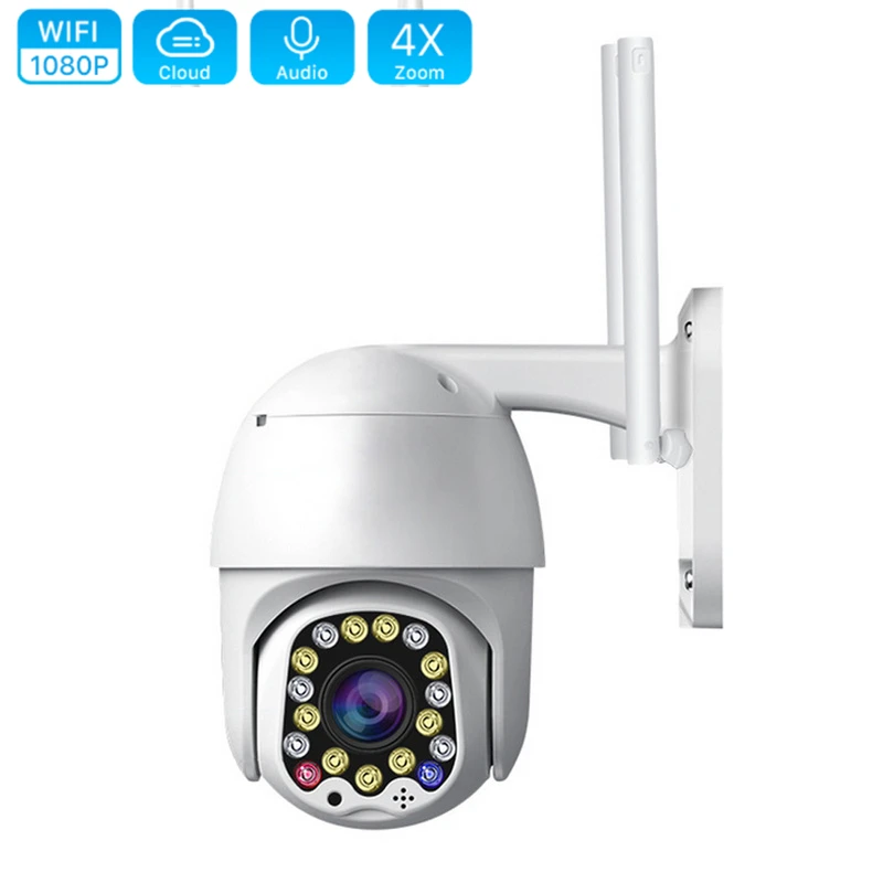 

SeenDa Wifi IP Camera HD 1080P Wireless Camera Home Security IP Camera Night Vision Waterproof 320 Rotation WiFi CCTV