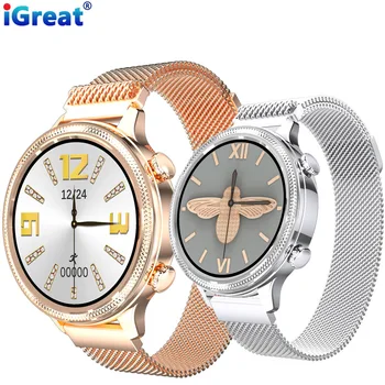 

iGreat Smart Watch Women 2020 new Waterproof Heart Rate Monitoring Bluetooth For Android IOS Fitness Bracelet lady Smartwatch