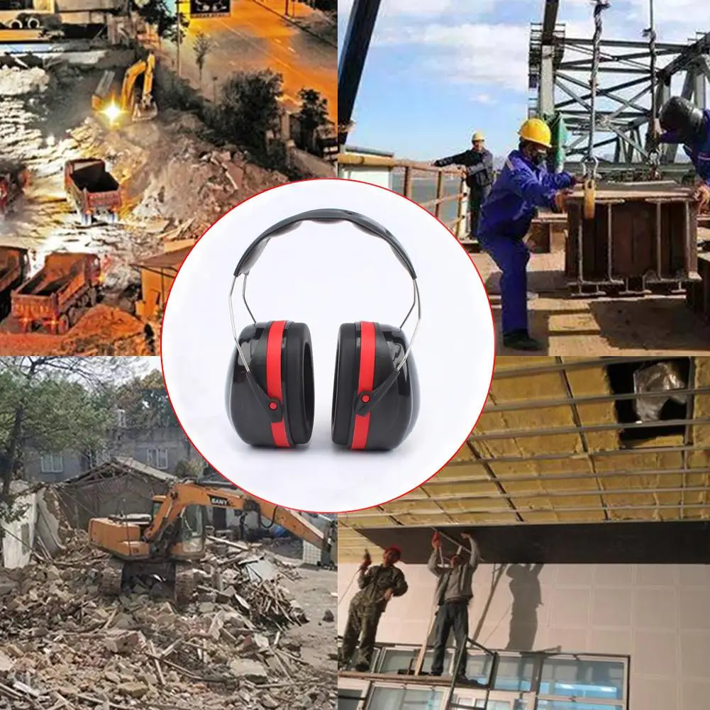 Safety Ear Muffs SNR 35dB Noise Reduction Hearing Protection Foam for kids Adults Shooting Studying Ear Muffs