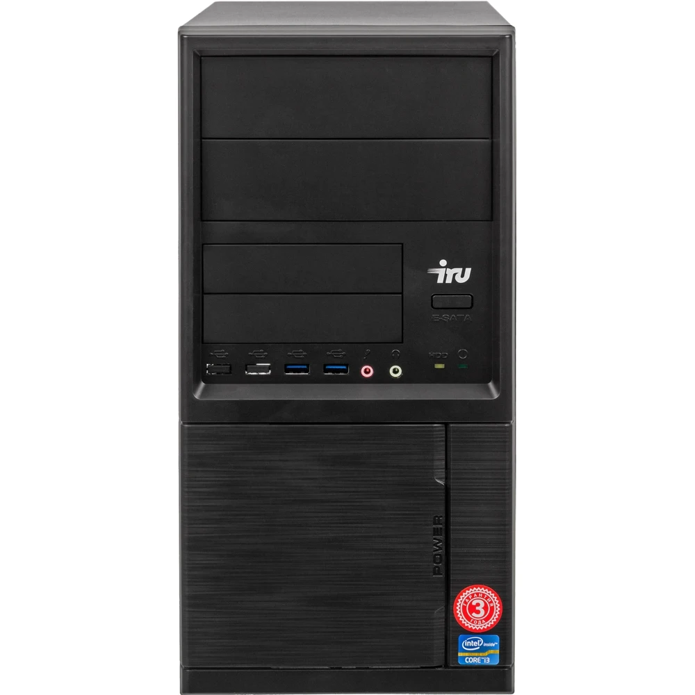 PC IRU Home 228 A8 9600/4 GB/SSD120Gb/R7/W10Pro64/black
