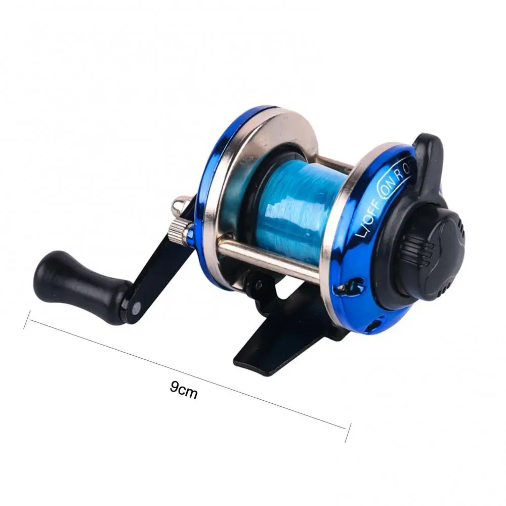 60%HOT Winter Mini Trolling Ice Fishing Reel Spinning Wheel Fish Tackle  Tool with Line - AliExpress