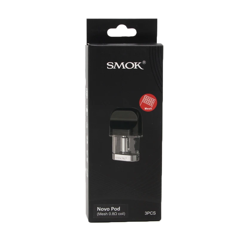 SMOK Novo картридж POD атомайзер 2 мл 1.2ohm 1.5ohm керамический 1.4ohm сетка 0.8ohm подходит