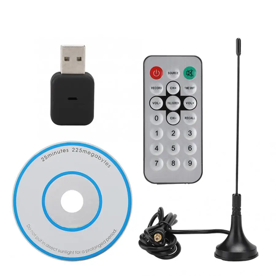 Smart tv Mini USB DVB-T USB 2,0 usb-модем для ТВ WLB цифровой видео вещания записи