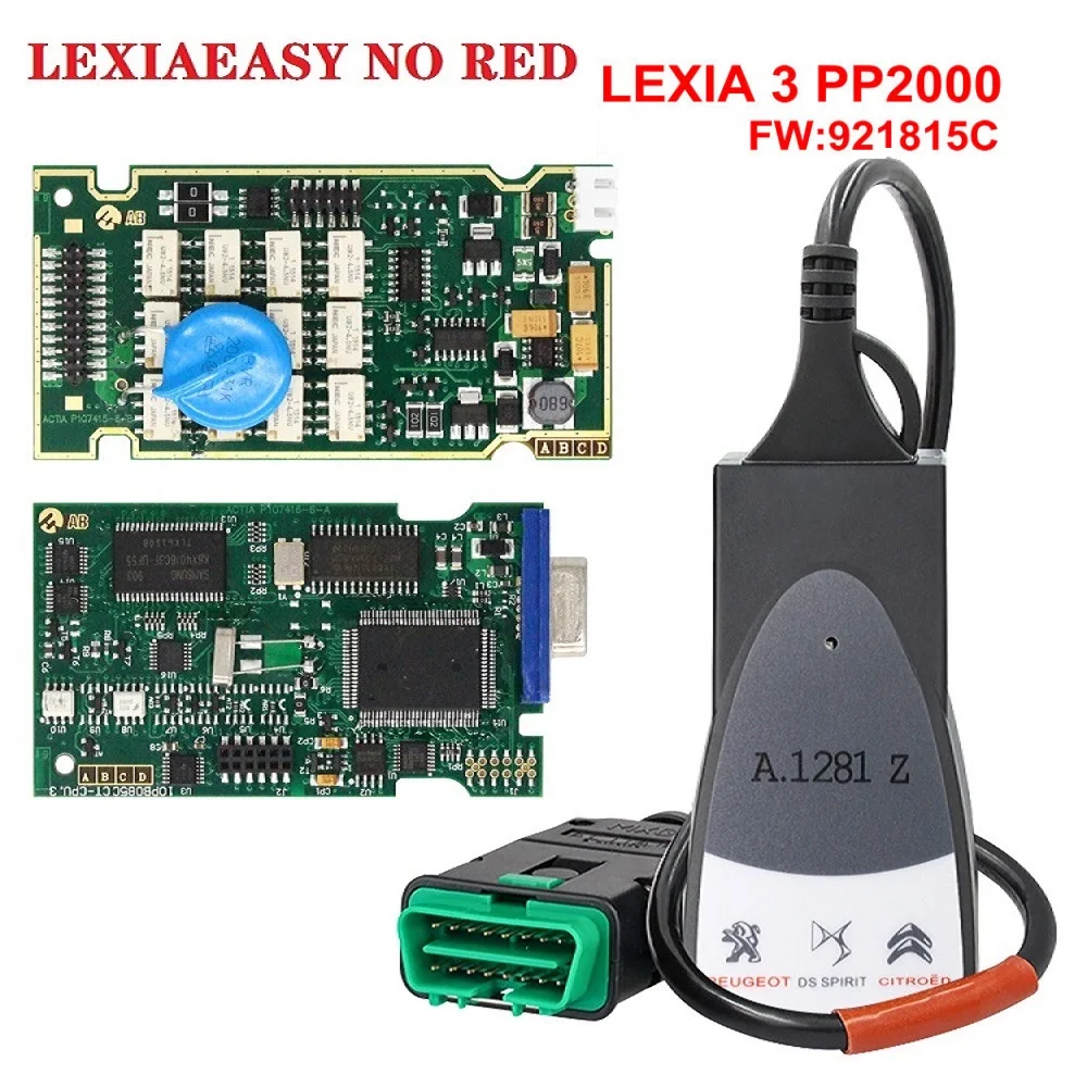 Полные чипы с золотым краем Lexia3 PP2000 PSA XS Evolution V9.91 Lexia для Citroen/Peugeot Super прошивка 921815C 3