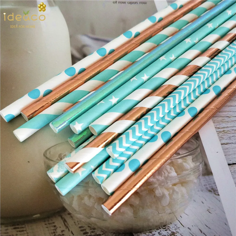 paper straws party wedding426