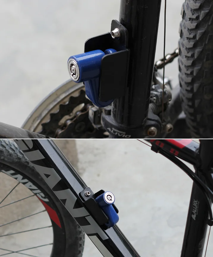 Safety Lock Anti Theft Disk Disc Brake Lock Motorcycle Bicycle Wheel Moped Scooter Disk Rotor Bicycle Lock for Bike Accessories