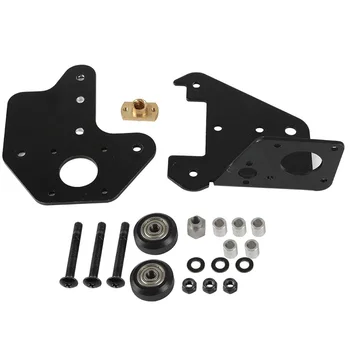 

3D Printer Upgrade Fixed Left X Axis Durable Easy Install Aluminum Spare Mount Plate Motor Bracket For Creality CR10 S4 S5