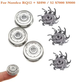 

3pcs Replacement for Norelco SH90/52 S7000 S9000 Shaver Razor Shaving Pieces Stainless Steel