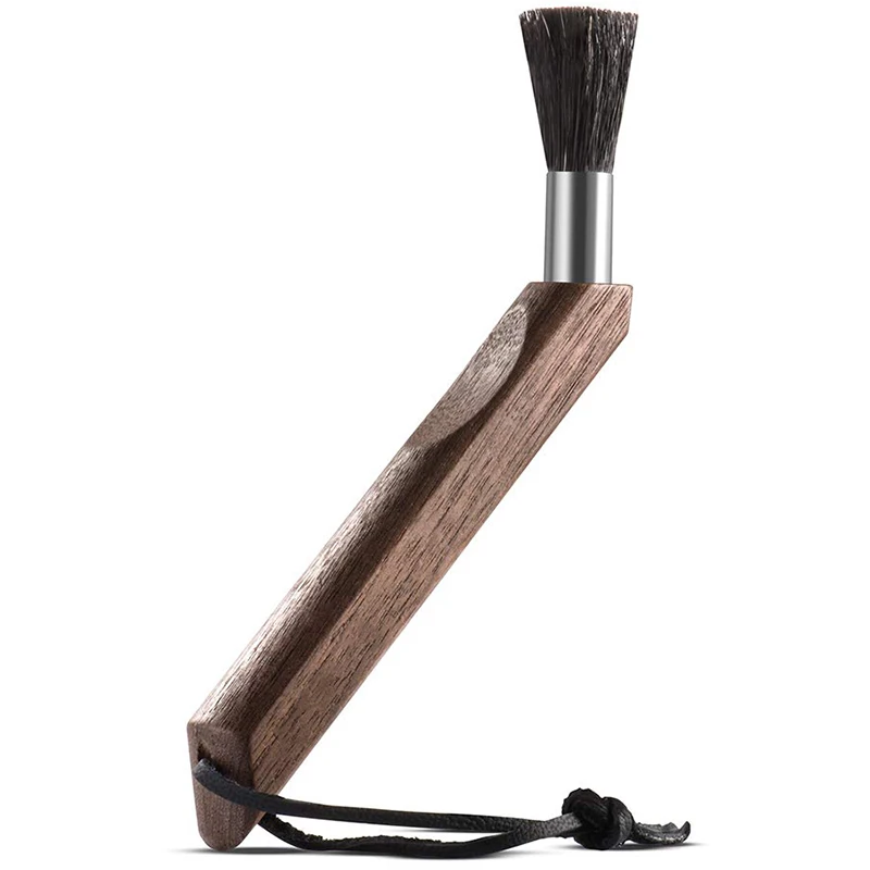 

Coffee Machine Cleaning Brush Coffee Grinder Brush Handle with Lanyard Storage Bag, Home Kitchen