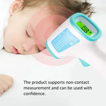 

Non-contact Infrared Thermometer Handheld Infrared Thermometer High Precision Measures Body Temperature