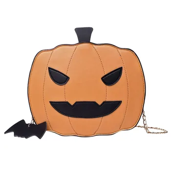 

Bags for Women 2020 Fashion Casual Pumpkin Handbag Halloween Candy Little Devil Shoulder Messenger Bags женская сумочка