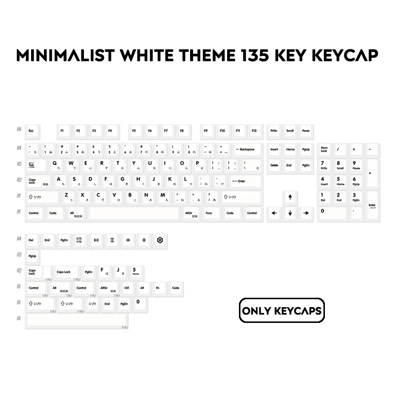 keycaps para teclado mecânico 61