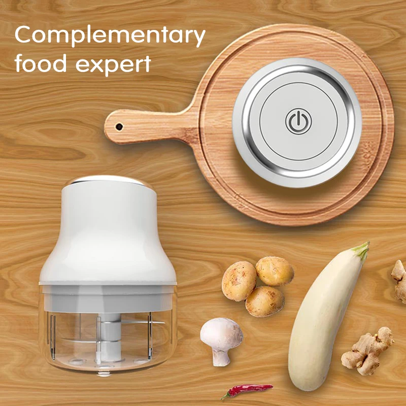 100/250 мл Перезаряжаемые USB Электрический измельчитель мяса мясорубки салат Maker