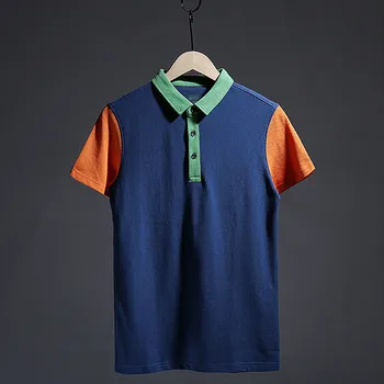 

Men's spring and summer new cotton comfortable trend print Slim wild short-sleeved T-shirt