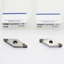 1PC CBN insert VNMG160404 2T VNMG160408 External Turning Tool Lathe Tool Knife Blade for CNC Hard Metal Turning Tool zcc ct knife back psdnn1212f09 p hole clamping tool holders external turning tools cnc lathe tool holder for sn series