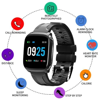 

1.3 Inch Full Screen Touch Smart Watch Heart Rate Blood Pressure Monitoring Lady Smart Sports Watch Social Information Reminder