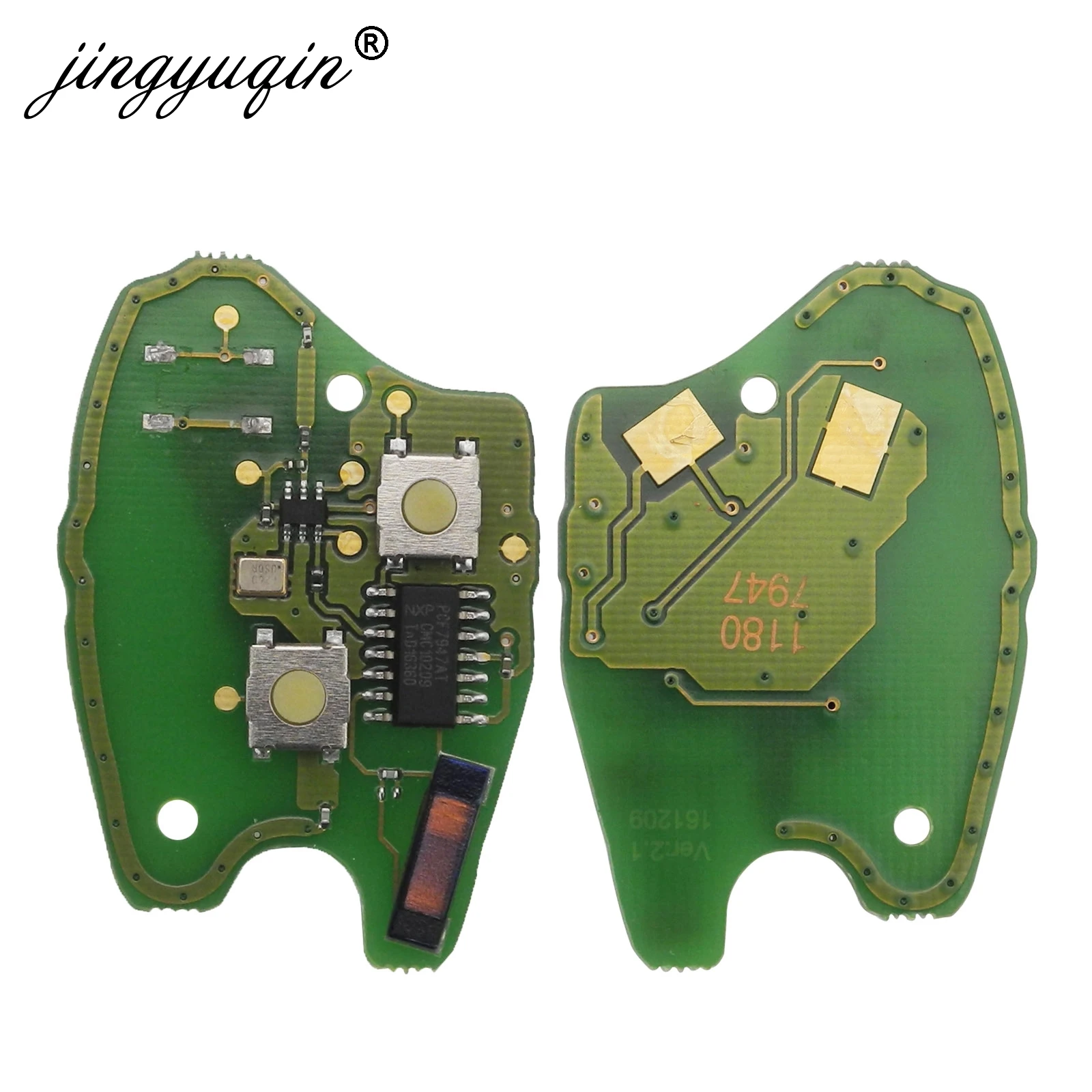 2/3BTN Автомобильный Дистанционный ключ печатная плата костюм для Renault Clio Scenic Kangoo Megane PCF7946/PCF7947 чип