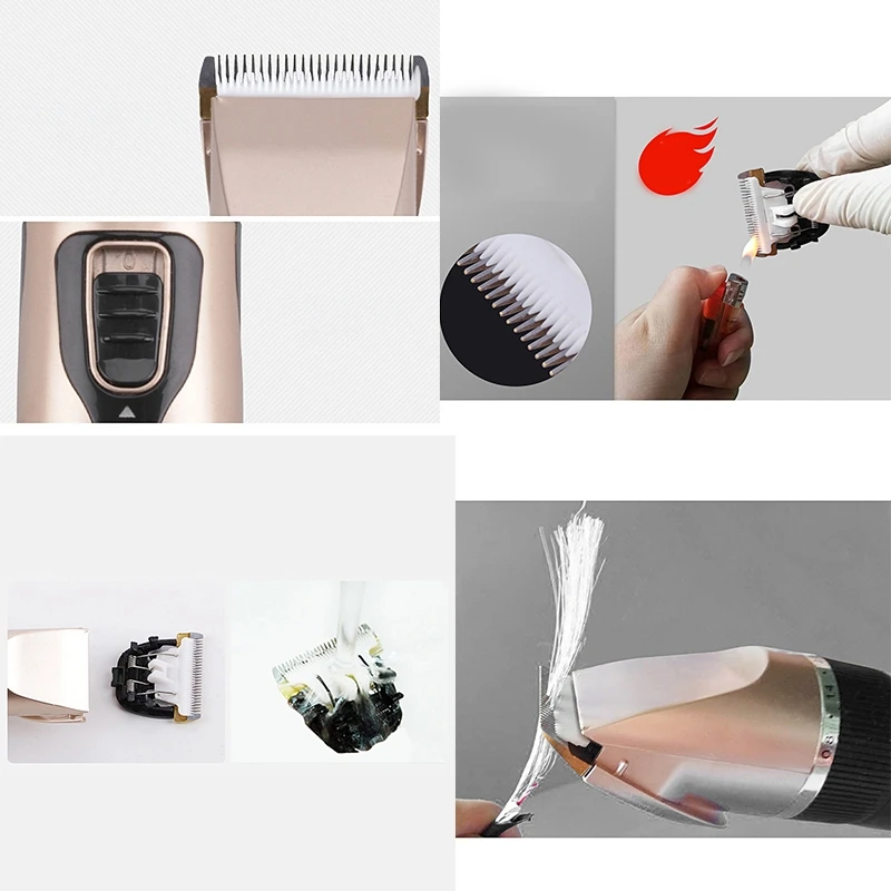 Usb Электрический инструмент для стрижки волос для взрослых, электрическая машинка для стрижки волос