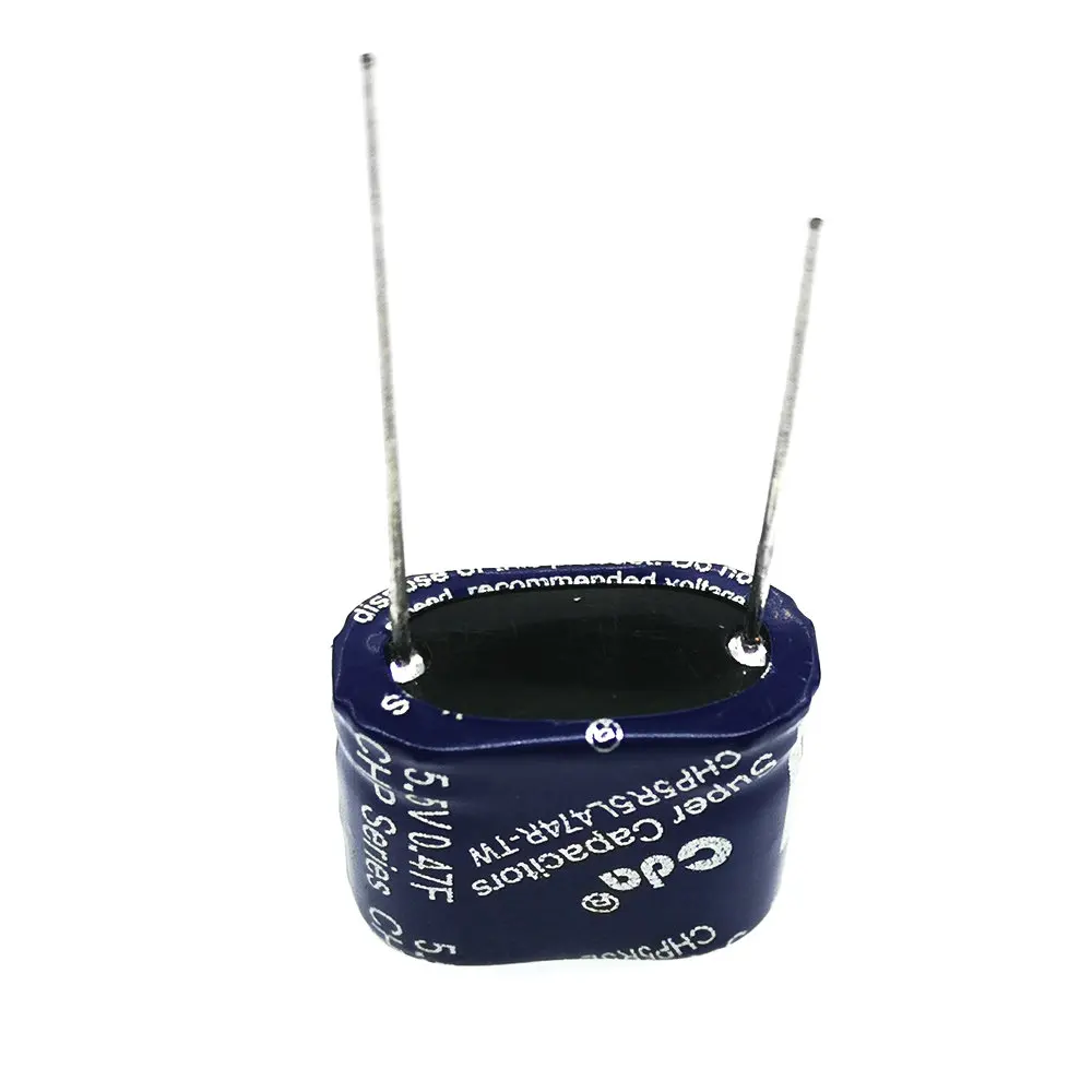 1 шт. 5,5 V 5.5V0.47F 5.5V0.5F 5.5V1.0F 0.47F 0.5F 1.0F супер конденсатор с алюминиевой крышкой, фарадный конденсатор с алюминиевой крышкой, комбинированного типа
