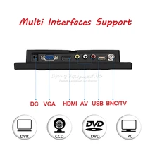 LY " дюймовый TFT светодиодный видео аудио производители VGA bnc hdmi монитор несколько интерфейсов интерфейс 4:3 экран для DVR PC CCTV CCD